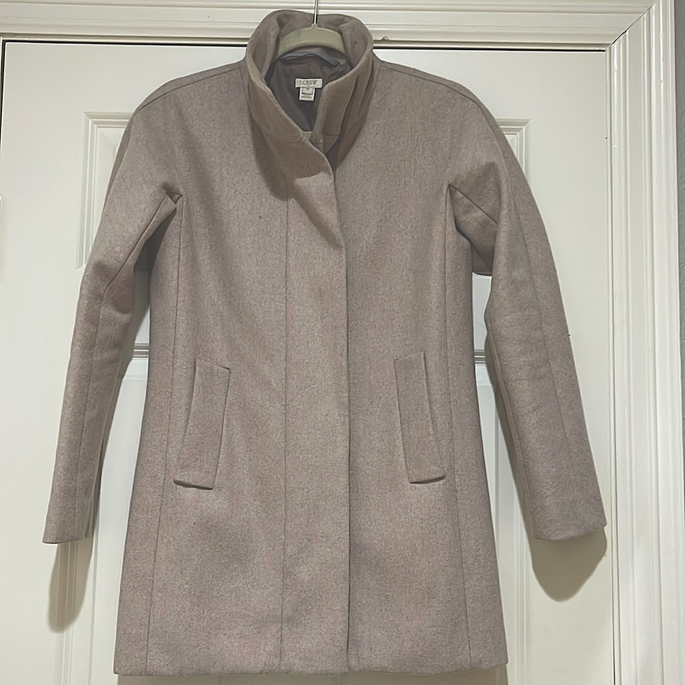 J.Crew mid length pea coat. Size 00